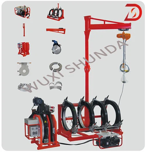 油圧式 HDPE 突合せ溶接機